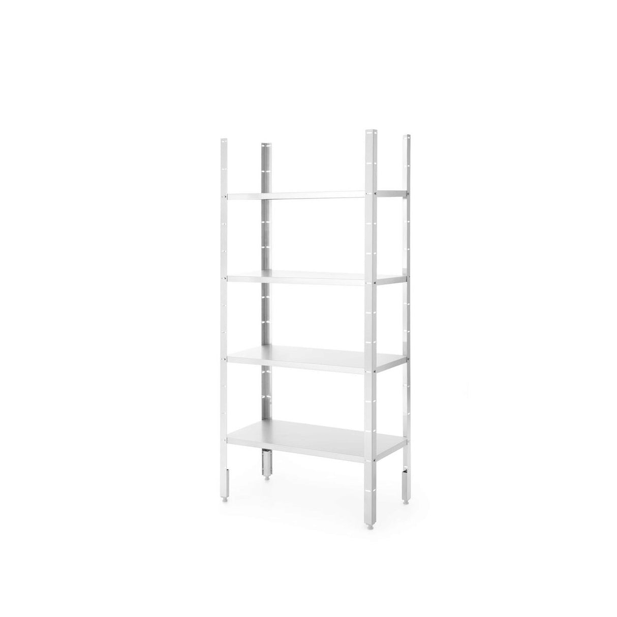 Raft inox Revolution, 4 polite, capacitate max 50kg/polita, 1200x500x(h)1800mm