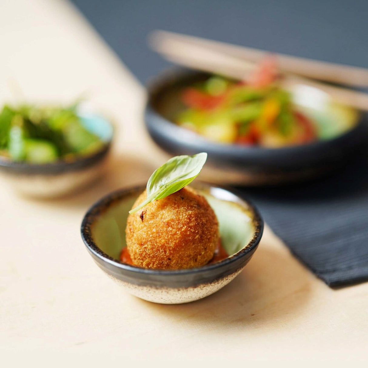 Bol rotund pentru ramen sau salată Beryl, 240 mm Fine Dine