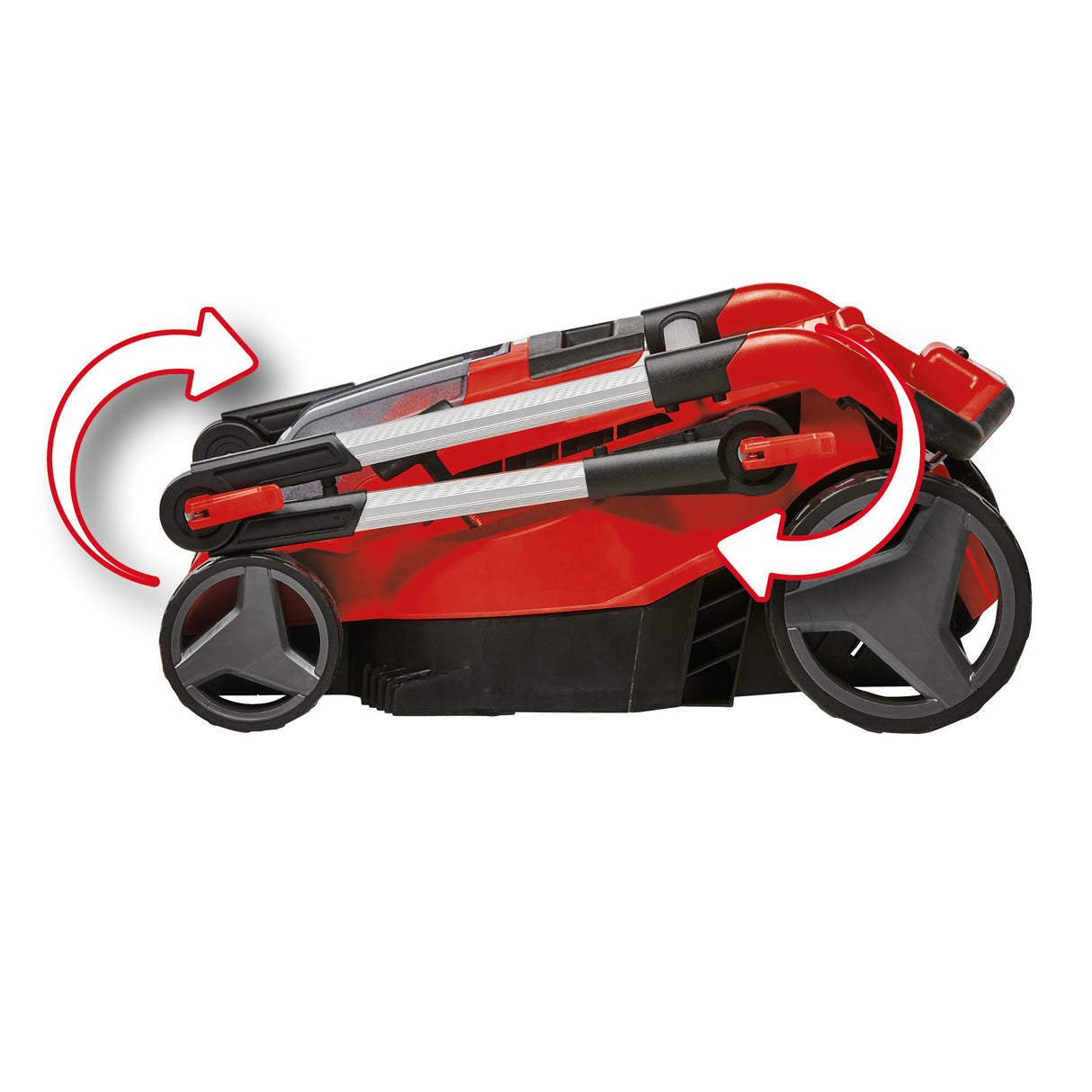 Masina de tuns iarba/gazon pe acumulator Einhell GP-CM 36/41 Li-Solo Power X-Change (36 V, latime de taiere de 41 cm, pana la 500 m², motor fara perii, cos de colectare de 50 l, inaltime de taiere de 25–75 mm, fara acumulator