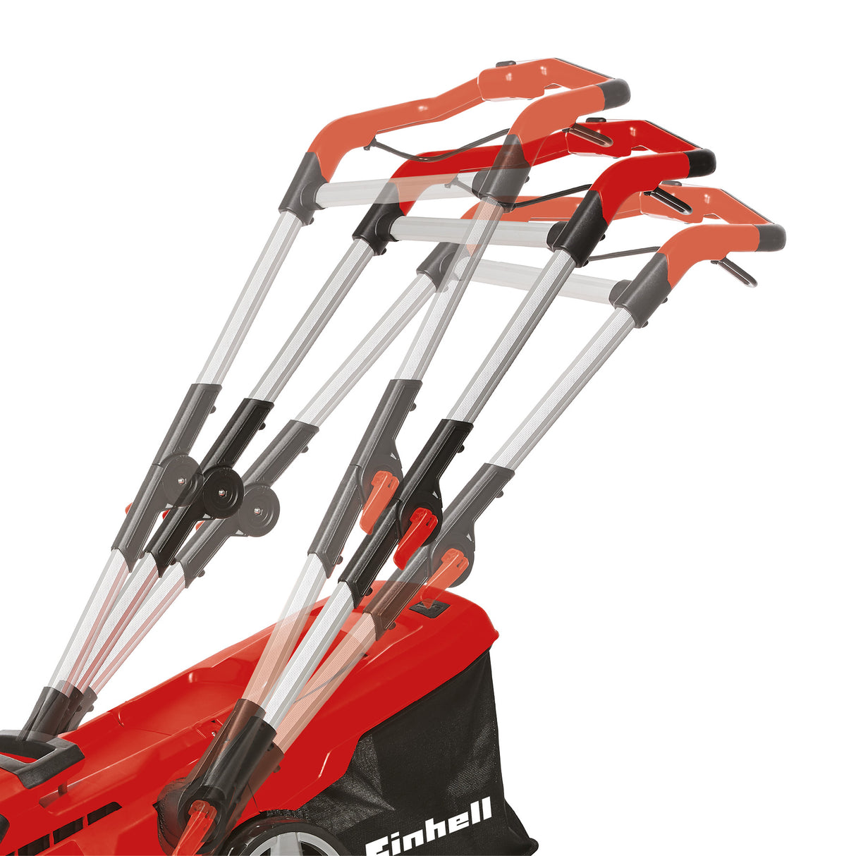 Einhell Professional RASARRO 36/40 Power X-Change akkus fűnyíró, 36V, vágási szélesség 40 cm, 500 m², szénkefe nélküli motor, 50 literes gyűjtőtartály, vágási magasság 25-75 mm, 2x 4.0Ah akkumulátorral, 1x dupla töltővel