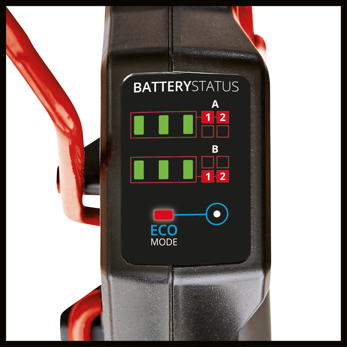 Masina de tuns iarba/gazon pe acumulator Einhell GP-CM 36/47 S Li BL Kit Power X-Change (36 V, latime de taiere 47 cm, pana la 700 m², motor fara perii, colector de iarba de 65 L, incl. 4 baterii de 4,0 Ah + 2 incarcatoare duble