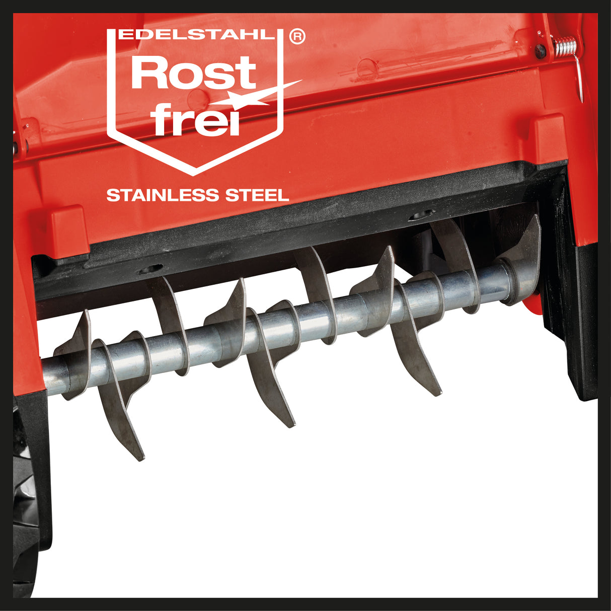 Scarificator/aerator pe acumulator Einhell GE-SC 36/35 Li-Solo Power X-Change (36 V, latime de lucru 35 cm, motor fara perii, rola cu 16 lame, sina de ghidare pliabila, fara acumulator