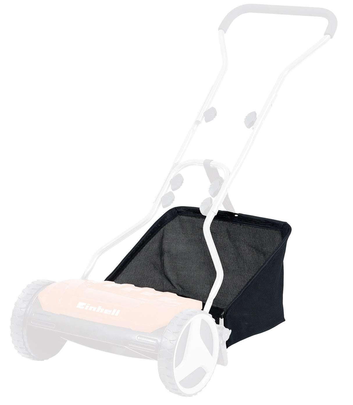 Cutie de colectare a ierbii, originala Einhell (accesoriu pentru masinile manuale de tuns iarba Einhell GE-HM 38 S si GE-HM 38 S-F, recipient din nailon cu o capacitate de 26 litri).