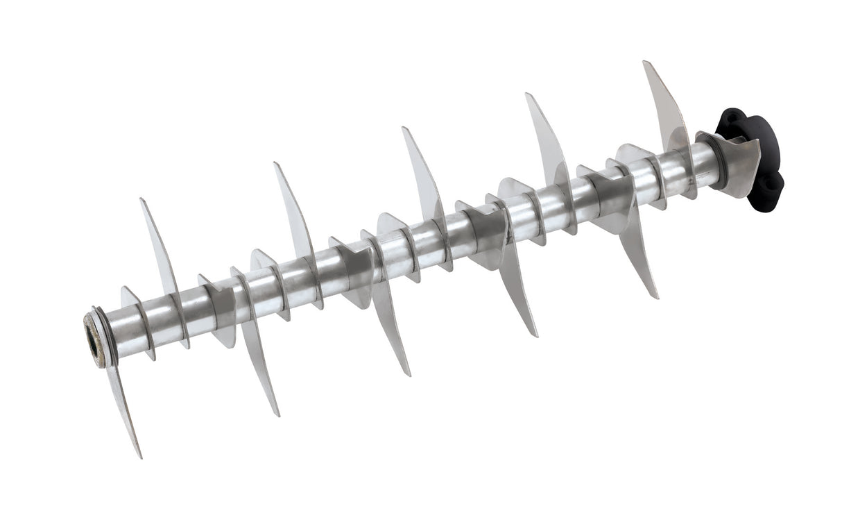 Eredeti Einhell pót pengehenger (gereblyéző-lazító tartozék, kompatibilis az Einhell GE-SA 1435 elektromos talajlazító-lazítójával, 20 rozsdamentes acél penge, 35 cm munkaszélesség)