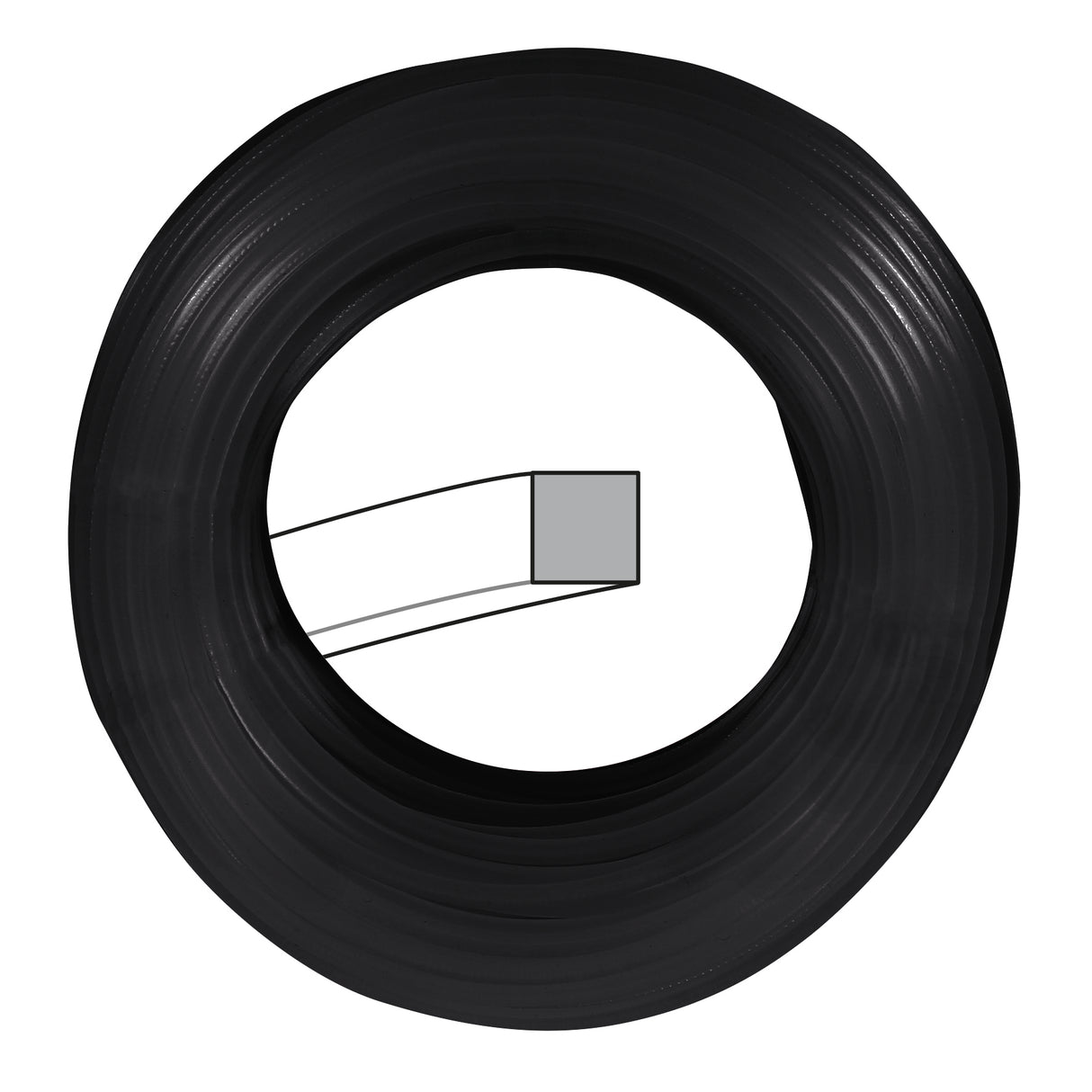 Fir de schimb original Einhell Super Cut Line 2.4 pentru masini de tuns iarba si motocoase, fir patrat, grosime 2,4 mm, lungime 15 m, margini ascutite pentru o taiere optima