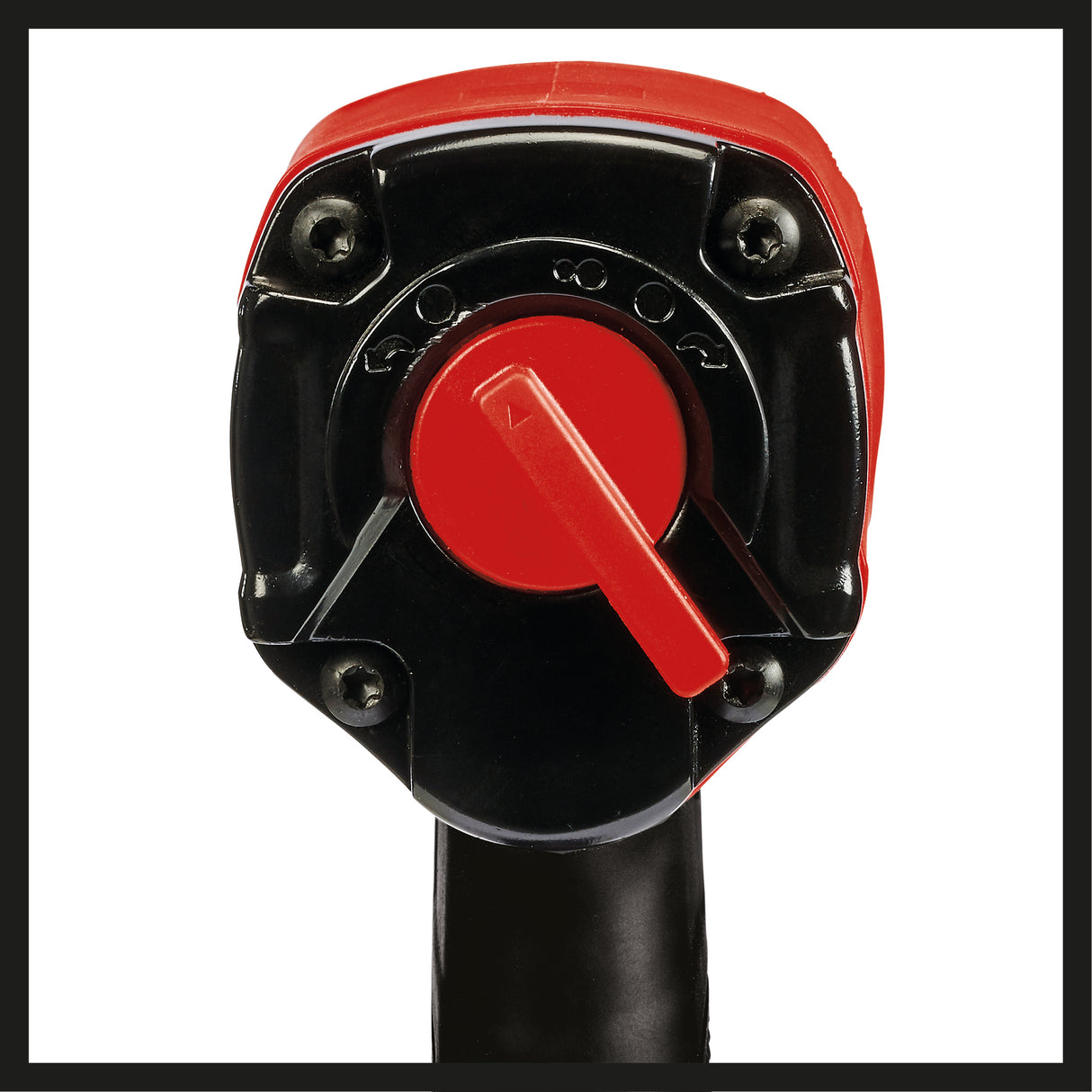 Cheie pneumatica cu impact Einhell TC-PW 610, cuplu maxim 610 Nm, rotatie stanga/dreapta, incl. 10 chei tubulare pentru burghiu, recipient de ulei (gol, niplu de conectare, extensie 125 mm