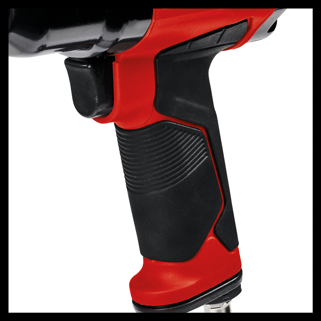 Cheie pneumatica cu impact Einhell TC-PW 610, cuplu maxim 610 Nm, rotatie stanga/dreapta, incl. 10 chei tubulare pentru burghiu, recipient de ulei (gol, niplu de conectare, extensie 125 mm