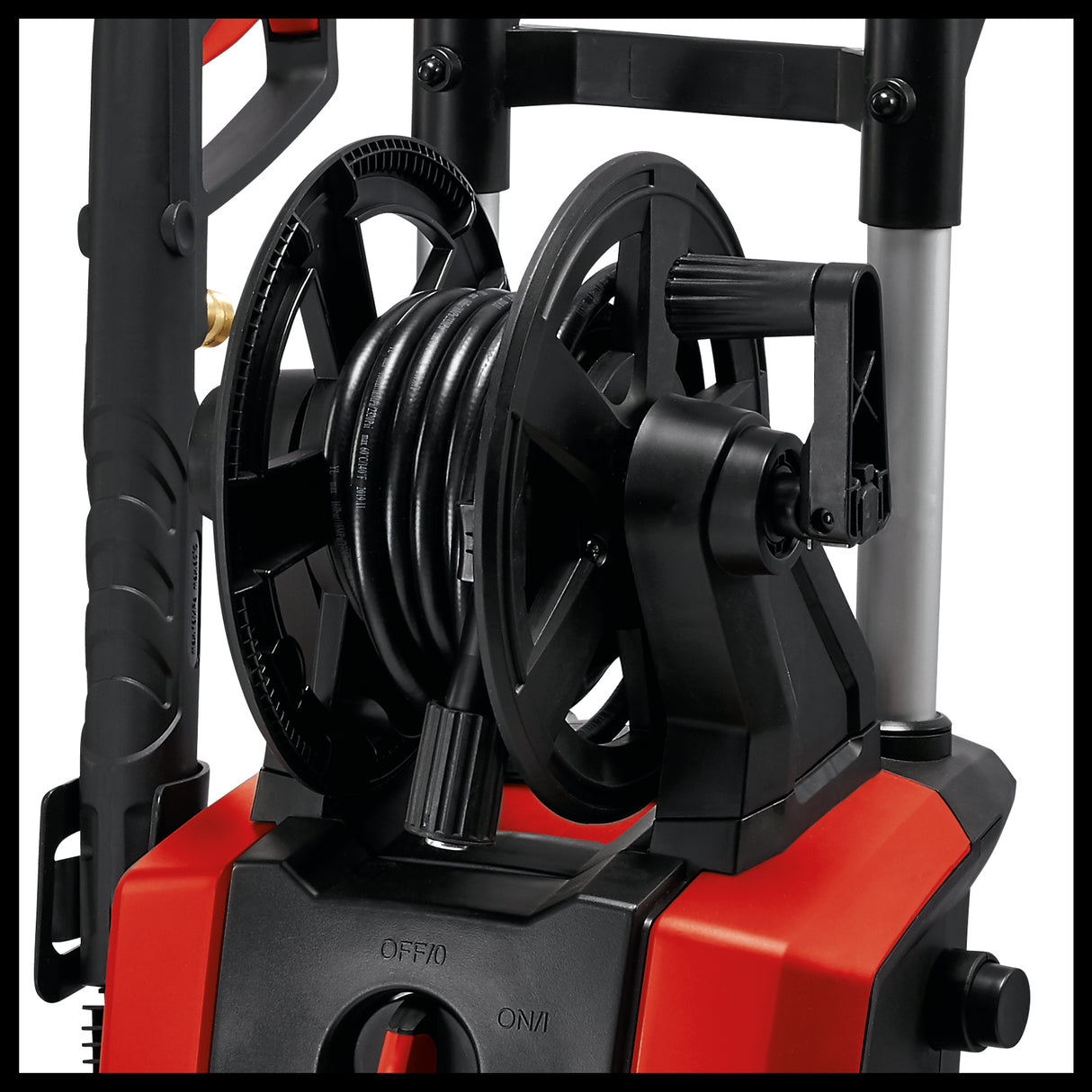 Aparat de curatat/spalat cu inalta presiune Einhell TE-HP 140 (1.900 W, max. 140 bar, sistem modular de cuplare rapida, incl. furtun de inalta presiune, pistol, lance, diverse duze, perie, rezervor de spalare