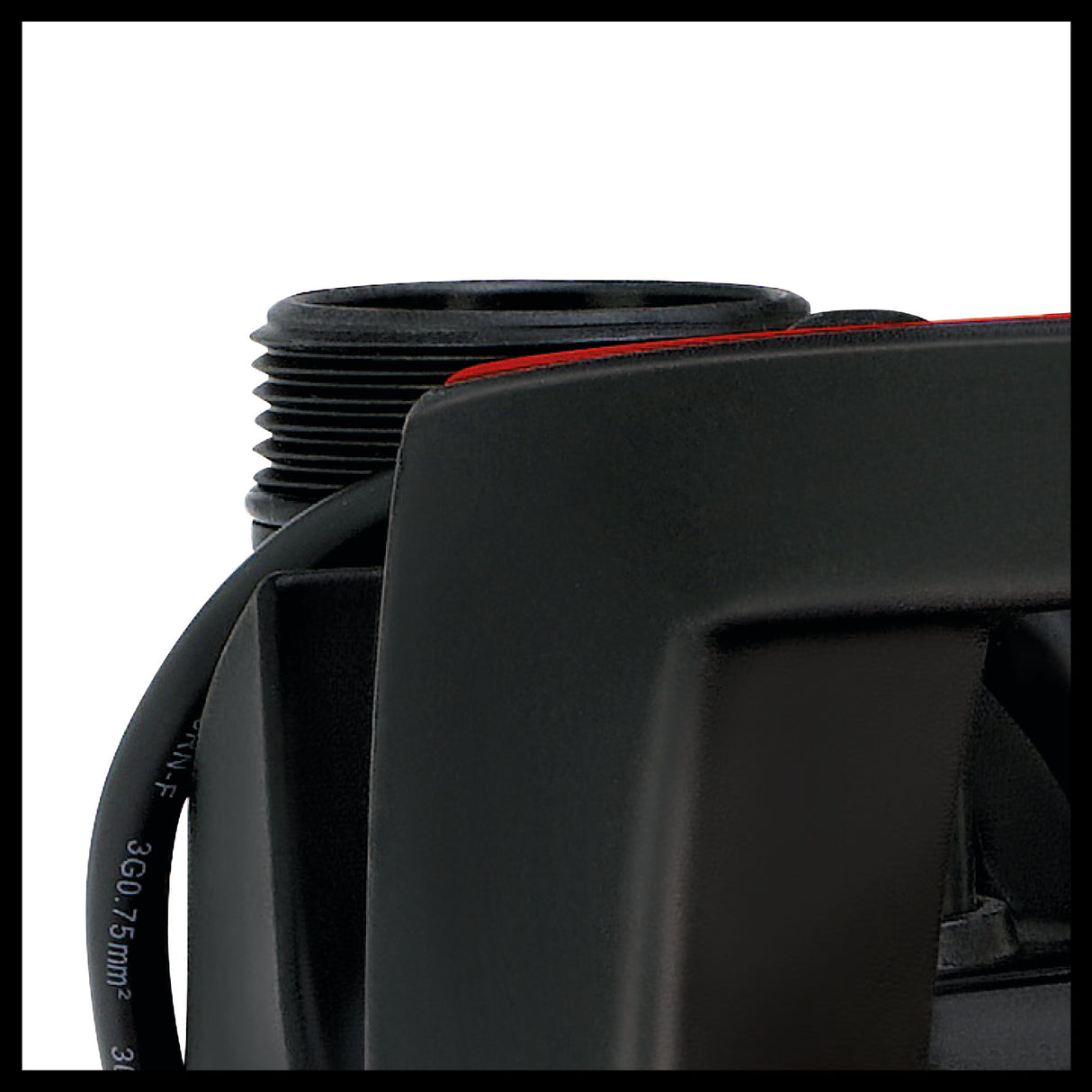 Einhell GE-DP 3925 ECO szennyvízszivattyú (390W, Ø25 mm idegen részecskék, áramlási kapacitás 10.000 l/h, ECO-Power, úszó, hordozófogantyú)