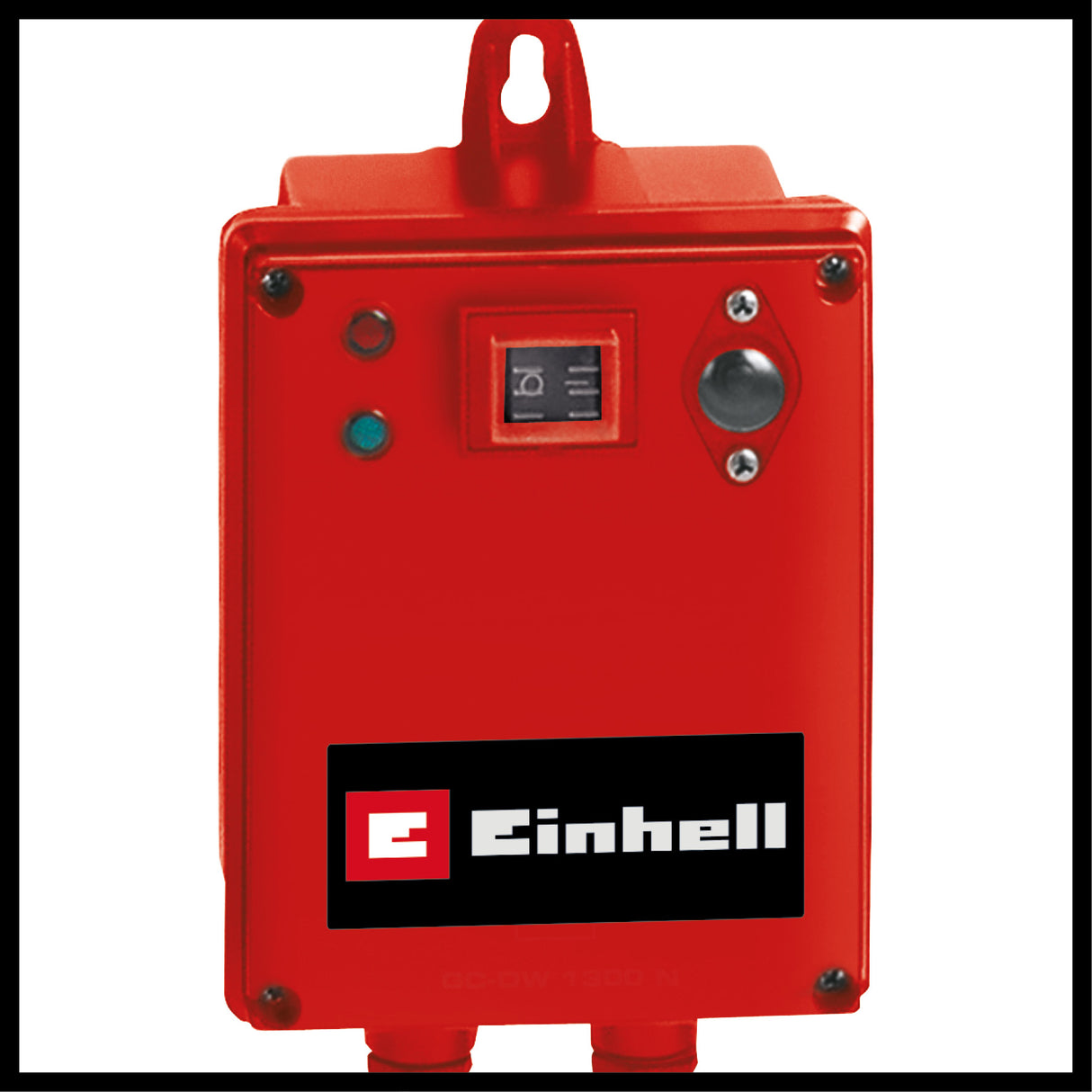 Pompa sumersibila de adancime Einhell GC-DW 1300 N, 1300 W, capacitate maxima de debit 5.000 l/h, adancime maxima de imersie 20 m, sita din otel inoxidabil, inclusiv cablu de 22 m