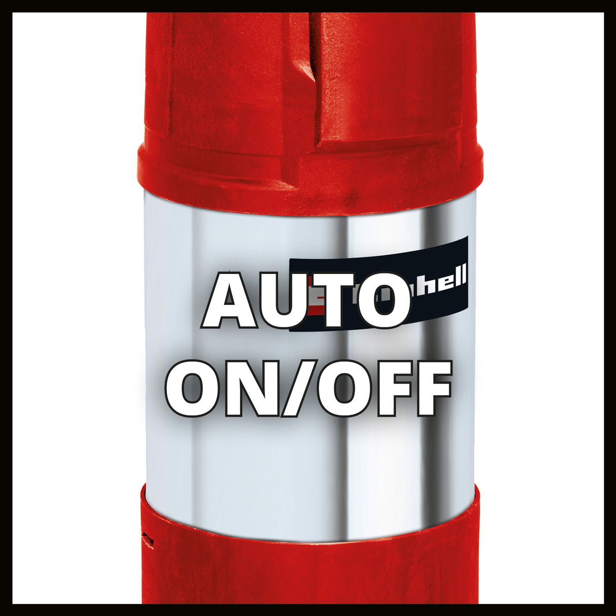 Pompa submersibila de presiune Einhell GE-PP 1100 NA, 1.100 W, max. 6.000 l/h, functie automata, protectie la mers fara apa, intrerupator de suprasarcina, conexiune de presiune robusta cu insertie din otel inoxidabil, rotor multietajat