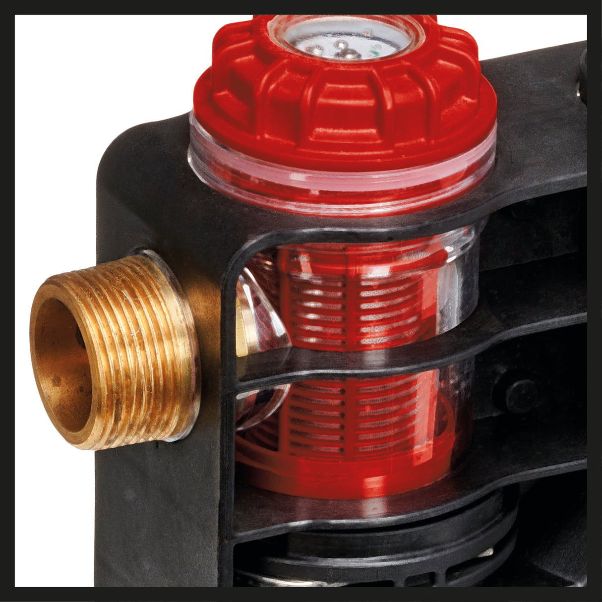 Einhell GE-AW 1042 FS háztartási vízpumpa, 1050 W, víz-/szennyeződés-/szívásjelző, szárazon futás elleni védelem, forrázás-/termosztátvédelem, egyutas szelep