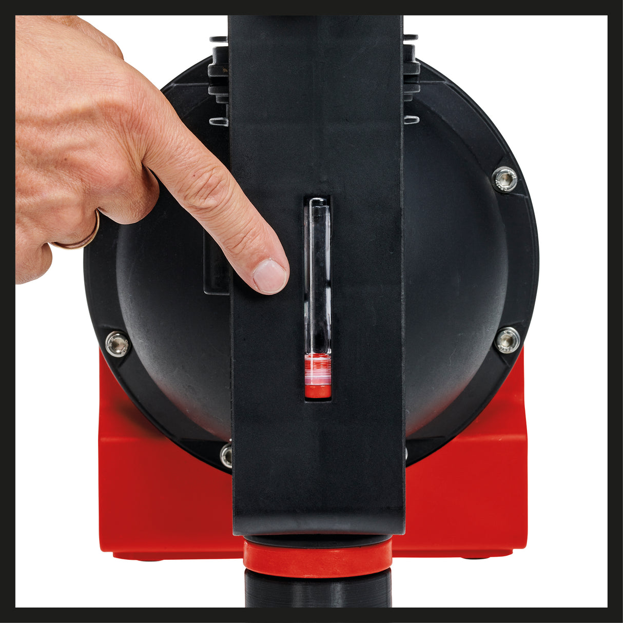 Einhell GE-GP 1246 N FS kerti szivattyú, 1200 W, 4600 l/h, víz-/szennyeződés-/szívótöltésjelző, száraz-/forrázás-/hővédelem, LED-es áramlásérzékelő