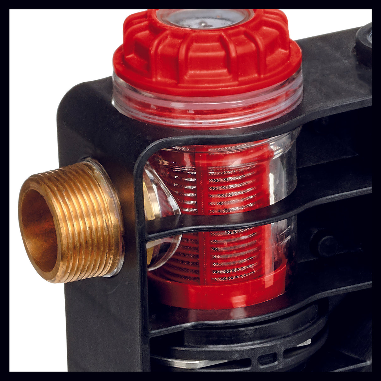 Pompa de gradina Einhell GE-GP 1145 ECO, 1.100 W, indicatori de umplere cu apa/murdarie/aspiratie, protectie termica/anti-inghet, surub de umplere cu apa, prefiltru cu supapa de sens unic