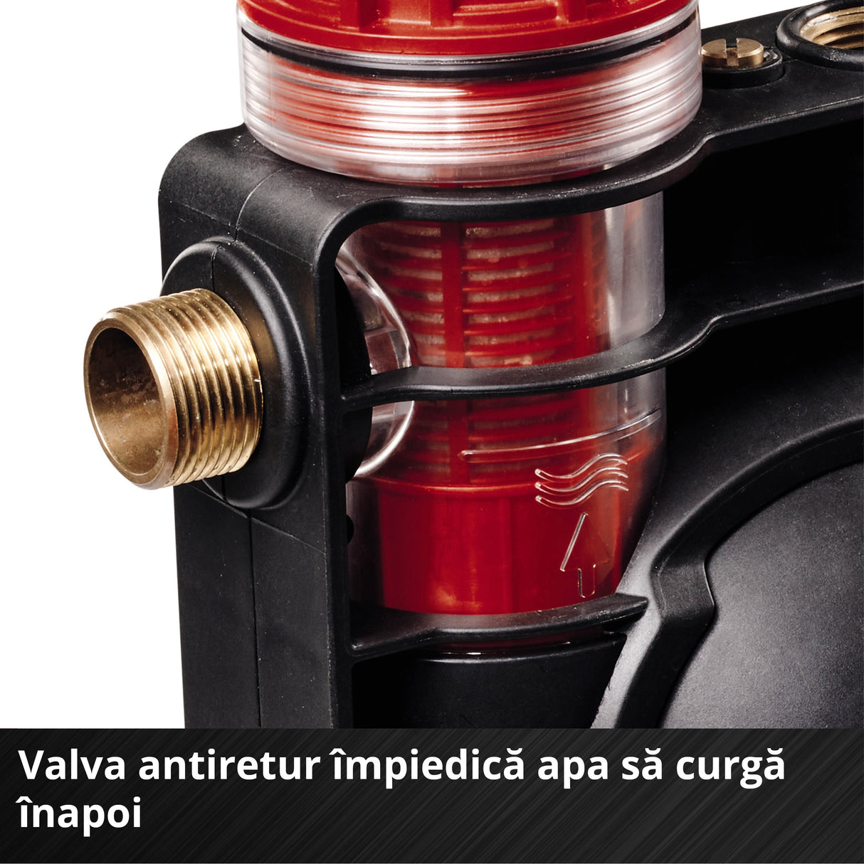 Pompa de gradina automata pe acumulator Einhell AQUINNA 36/38 F LED AUTOMATIC Power X-Change, 36 V, max. 3800 l/h, inaltime de livrare max. 37 m, functie automata, ECO/BOOST, prefiltru, fara acumulator