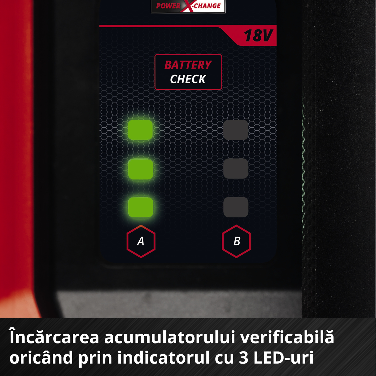 Pompa de gradina pe acumulator Einhell AQUINNA 18/30 F LED Power X-Change (18 V, debit max. 3.000 l/h, 2 sloturi pentru baterii, timp de functionare dublu, moduri ECO/BOOST, prefiltru, fara acumulator