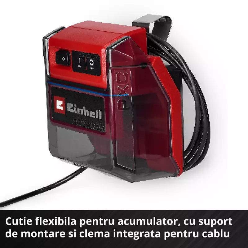 Pompa pe acumulator pentru apa curata Einhell GE-PP 36 RB-A Li-Solo PXC,36 V, presiune livrare 3 bar, debit 4500 l/h, inaltime refulare max. 30 m, pompa 2-in-1, inclusiv gat de lebada, fara baterie - imagine 7