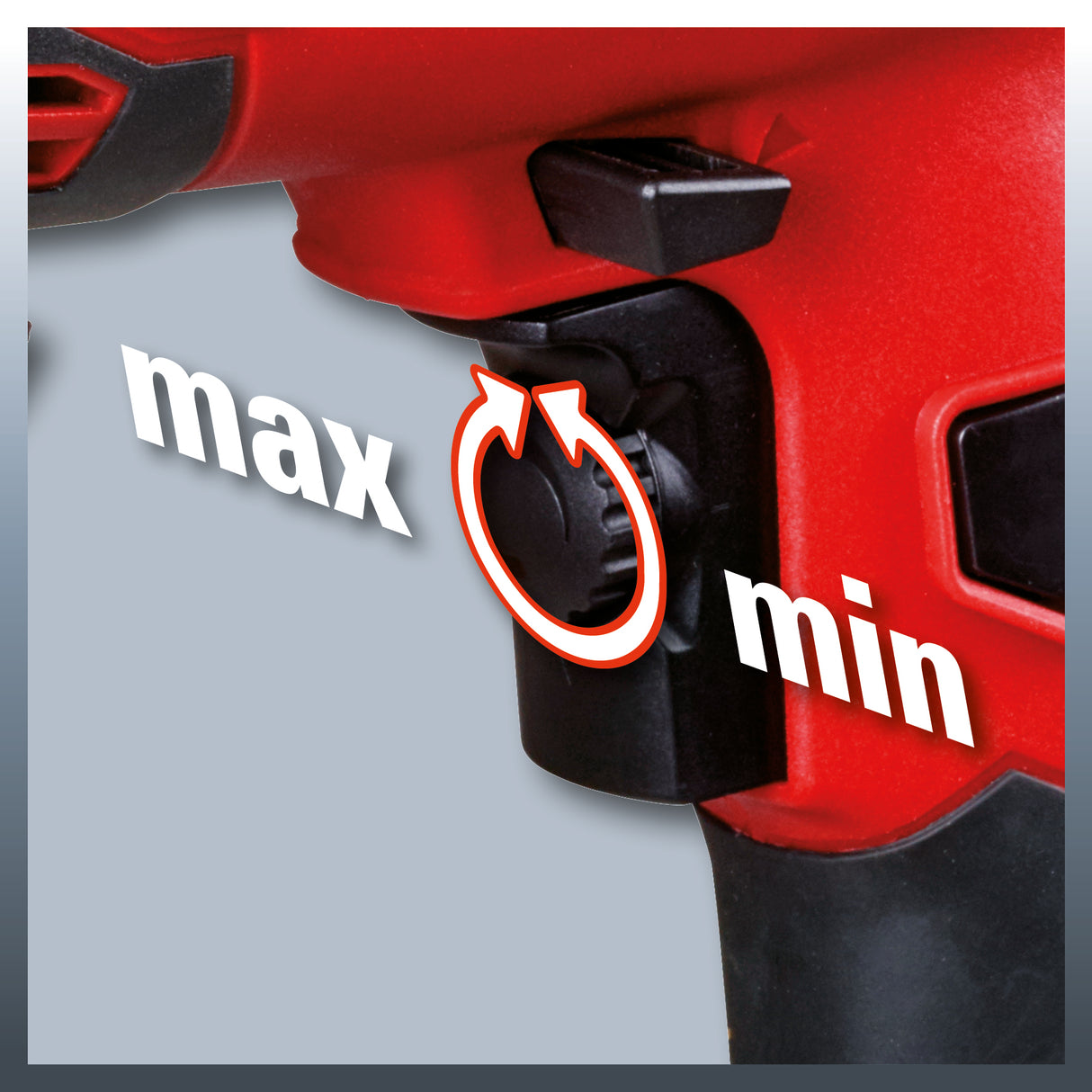 Einhell TC-ID 550 E ütvefúró, 550 W, elektronikus fordulatszám-szabályozás, fordulatszám-előválasztás, mindkét irányú forgás, fém mélységütköző, pótfogantyú