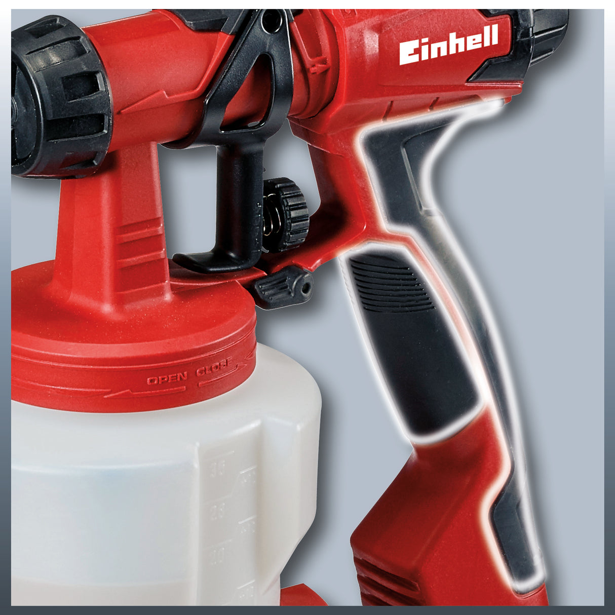 Einhell TC-SY 700 S festékszóró pisztoly (700 W, félig álló, közepes és nagy munkafelületekhez, lakkokhoz és lazúrokhoz)
