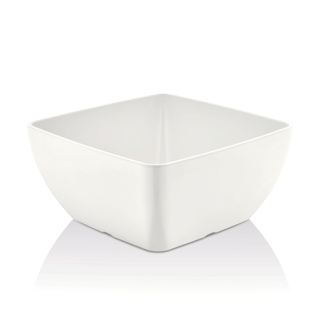 Bol pătrat din melamină, alb, 190x190x(h)90 mm Fine Dine