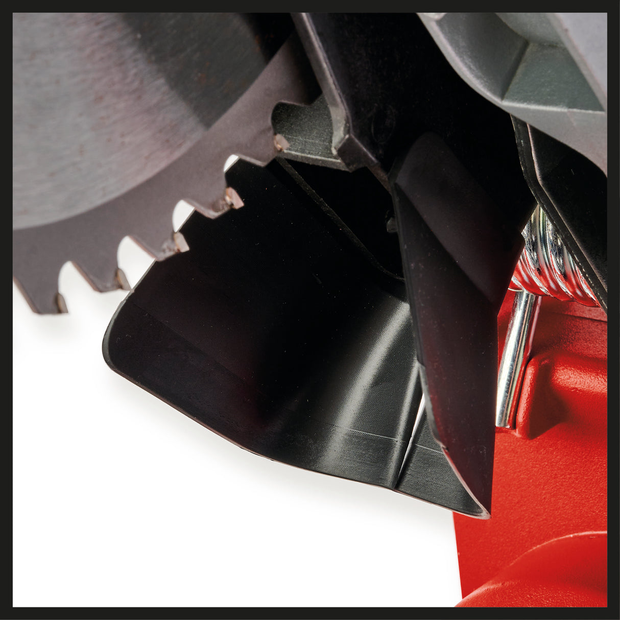 Einhell TC-MS 216 keresztvágó körfűrész (max. 1600 W, fűrészlap Ø216 x Ø30 mm, öntött alumínium munkaasztal, forgóasztal befogási pozíciókkal, 45°-ban dönthető fűrészfej