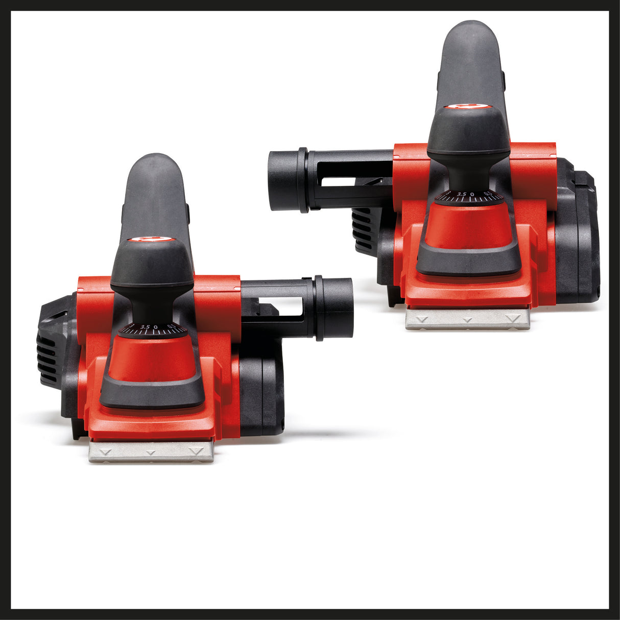 Einhell TE-PL 920 gyalu, 920 watt, vágási mélység akár 3,5 mm, nagy pengéjű orsó, automatikus parkolópapucs, hosszanti vezetővel, elszívó adapterrel és 2 megfordítható TCT késsel