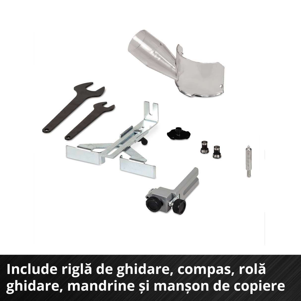 Masina de frezat pe acumulator Einhell Professional TP-ET 18 Li BL-Solo Power X-Change, 18V, Li-ion, inaltime cursa 40 mm, motor fara perii, livrare fara acumulator sau incarcator