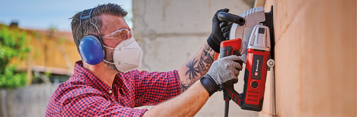 Eredeti Einhell 150 mm-es gyémánt vágókorong készlet falvágók tartozékaként (Ø150 mm, 2 darab, 22,2 mm-es furat, alkalmas az Einhell TE-MA 1700 falvágóhoz)