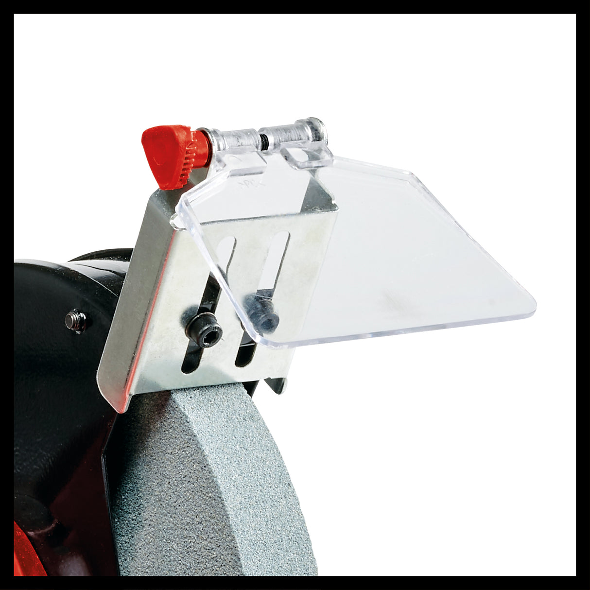 Einhell TC-BG 200 L dupla tárcsás asztali csiszológép (kisebb és nagyobb korrekciókhoz, rugalmas lámpa, nagy + állítható munkadarab-támaszok, durva/finom csiszoló/csiszoló tárcsával K36/K60)