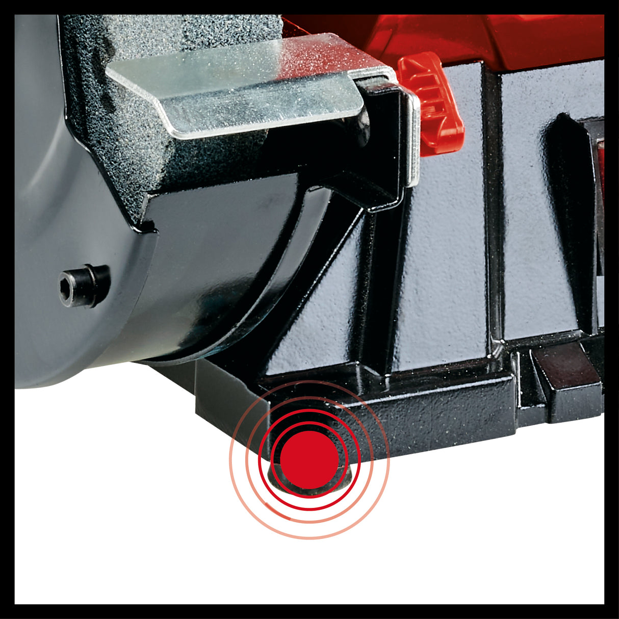 Einhell TC-BG 200 L dupla tárcsás asztali csiszológép (kisebb és nagyobb korrekciókhoz, rugalmas lámpa, nagy + állítható munkadarab-támaszok, durva/finom csiszoló/csiszoló tárcsával K36/K60)