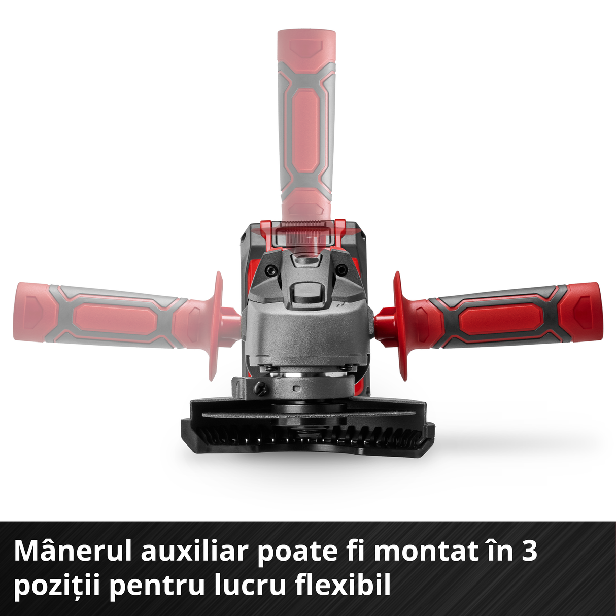 Polizor unghiular pe acumulator Einhell TC-AG 18/115 Li-Solo Power X-Change , 18 V, diametru disc 115 mm, adancime de taiere 28 mm, pornire lina, fara disc de taiere, fara acumulator