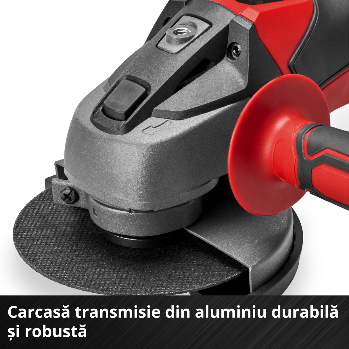 Polizor unghiular pe acumulator Einhell TC-AG 18/115 Li-Solo Power X-Change , 18 V, diametru disc 115 mm, adancime de taiere 28 mm, pornire lina, fara disc de taiere, fara acumulator