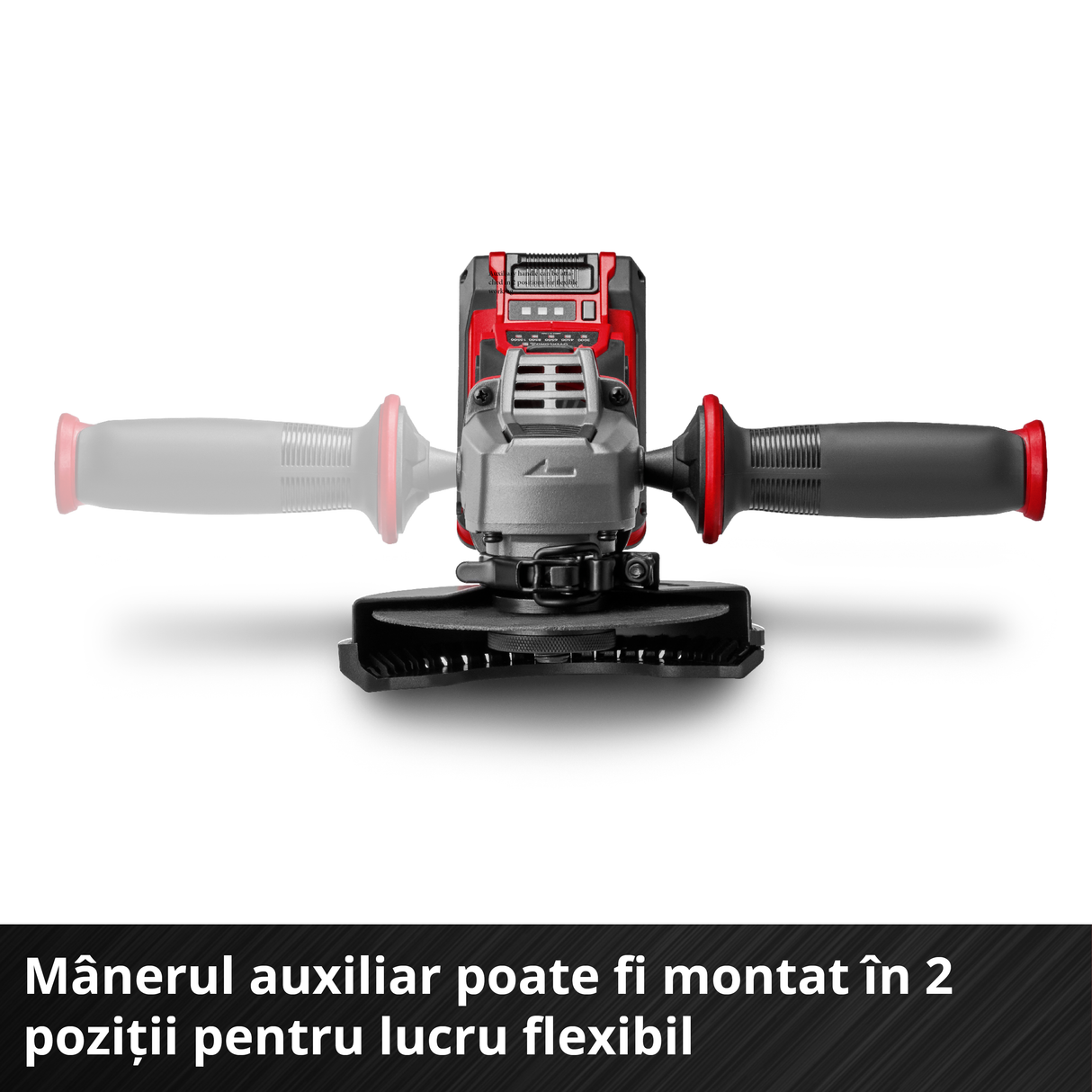 Polizor unghiular pe acumulator Einhell Professional TP-AG 18/125 CE Q Li Power X-Change, 18 V, 900 W, Ø 125 mm, adancime de taiere 33 mm, motor fara perii, electronica de viteza continua, fara disc de taiere sau acumulator