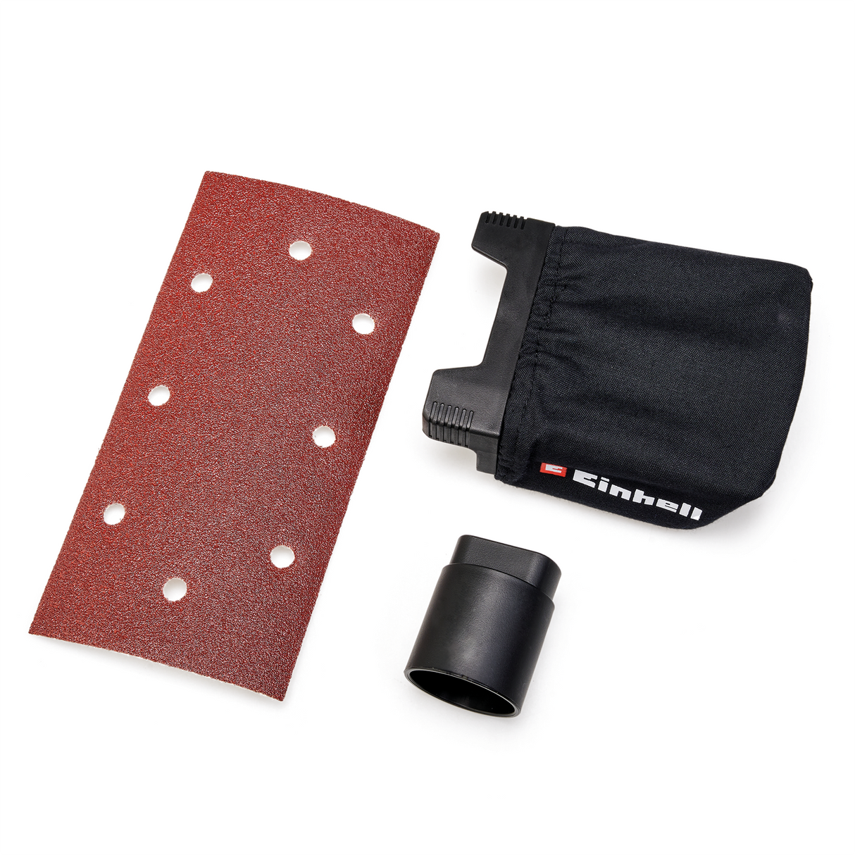 Einhell TC-OS 18/187 Li Solo PXC akkus orbitális csiszoló/csiszoló (lítium-ion akkumulátorral, mikro-sövényvágó rendszerrel, puha markolatú markolatfelületekkel, 1 db csiszolólappal együtt)