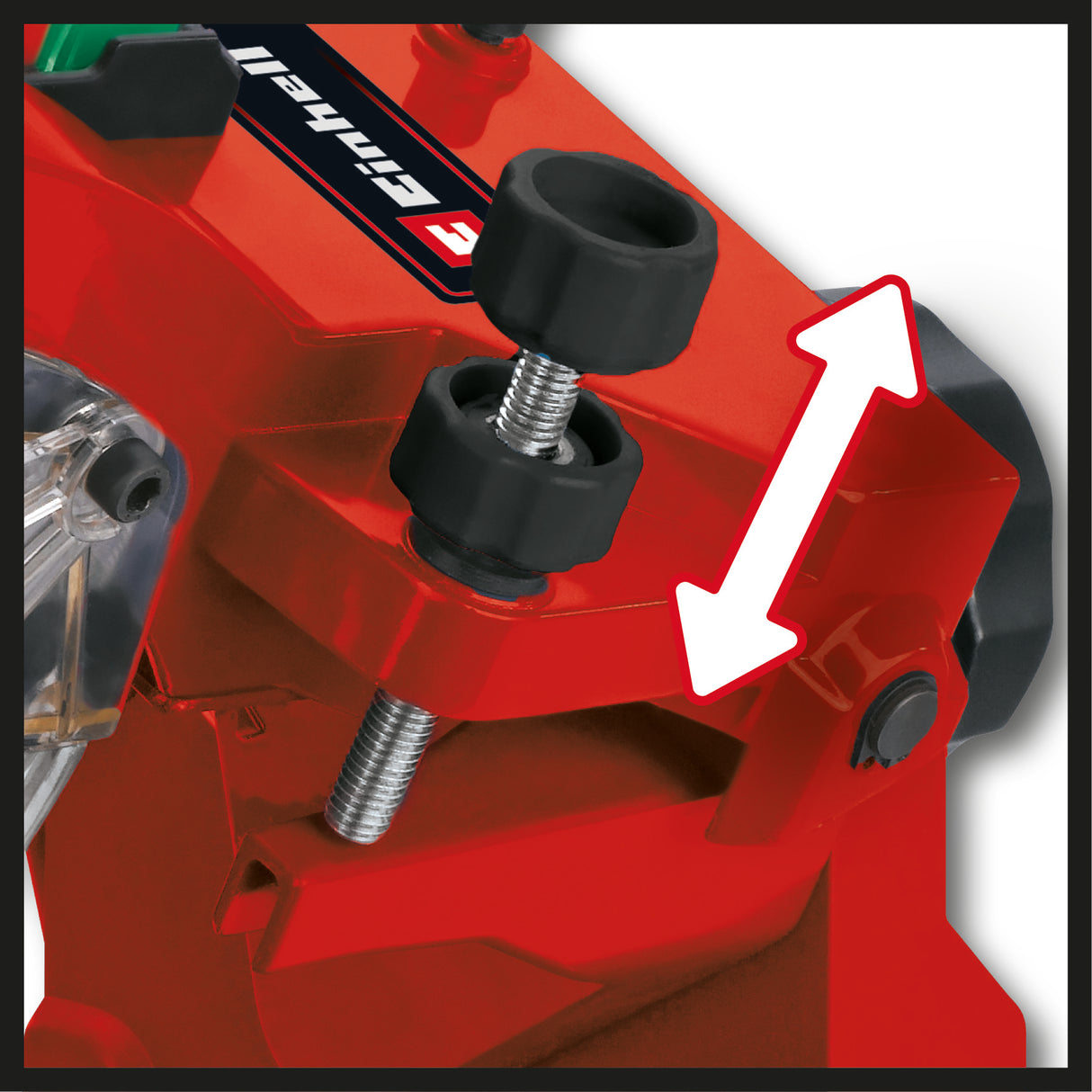 Aparat de ascutit lant de Fierastrau Einhell GC-CS 235 E (235 W, 3.000 1/min, dispozitiv de prindere, disc abraziv, lumina, cap de slefuire pivotant, opritor de adancime