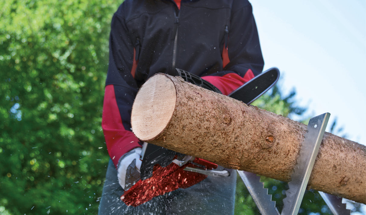 Drujba pe benzina Einhell GC-PC 2040 I, sina si lant OREGON de inalta calitate, soc si amorsare automata, aprindere digitala, functie antivibratii, blocare lant, protectie sina taietor