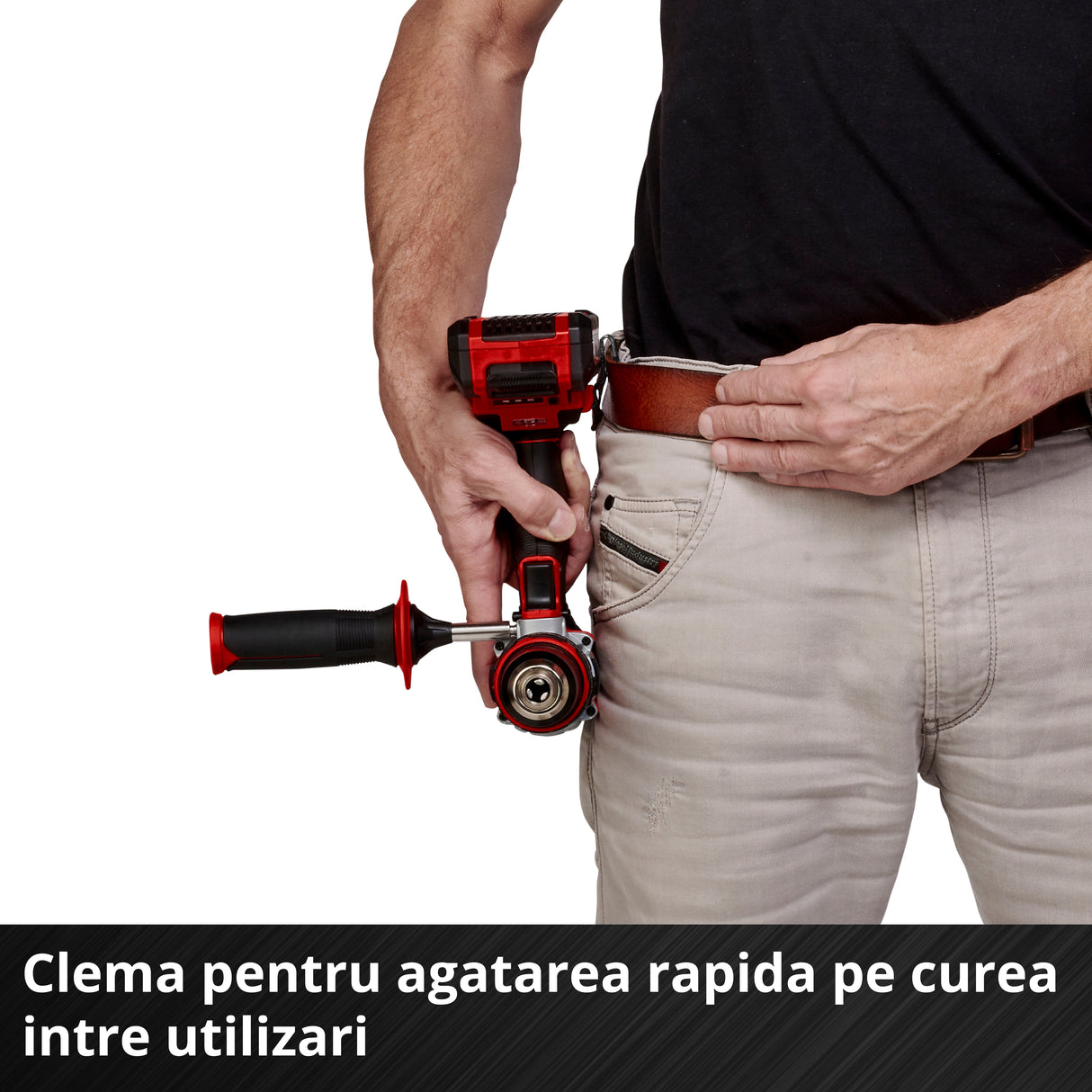 Masina de gaurit si insurubat (bormasina) cu impact Einhell Professional TP-CD 18 Li-i BL Solo Power X-Change, 18 V,motor fără perii, 60 Nm, 2 viteze, mandrină metalică de 13 mm, lumină LED, fara acumulator