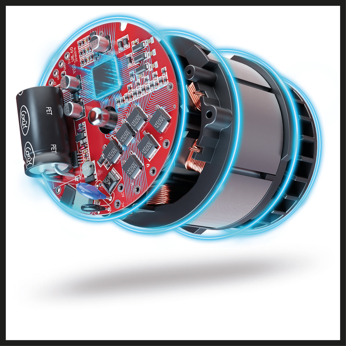 Masina de gaurit si insurubat (bormasina) cu impact pe acumulator Einhell Professional TP-CD 18/50 Li-i BL+ 39, 2x2.0 Ah Power X-Change, Li-ion, 18 V, 50 Nm, 28.800 rpm, incl. 2x baterii 2.0 Ah, incarcator, geanta, set de biti 39 piese