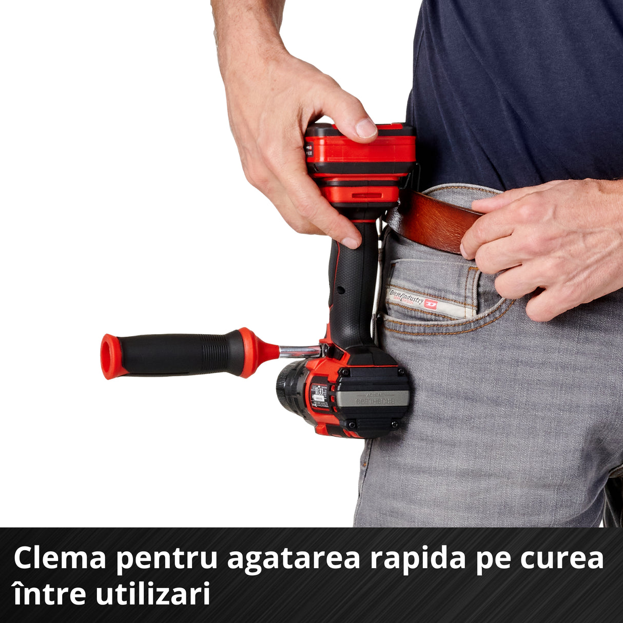 Einhell Professional TP-CD 18/60 Li-i BL Solo Power X-Change akkus ütvefúró-csavarozó, Li-ion, 18 V, szénkefe nélküli motor, 60 Nm, ütési sebesség 32 000 ford/perc, akkumulátor és töltő nélkül szállítjuk