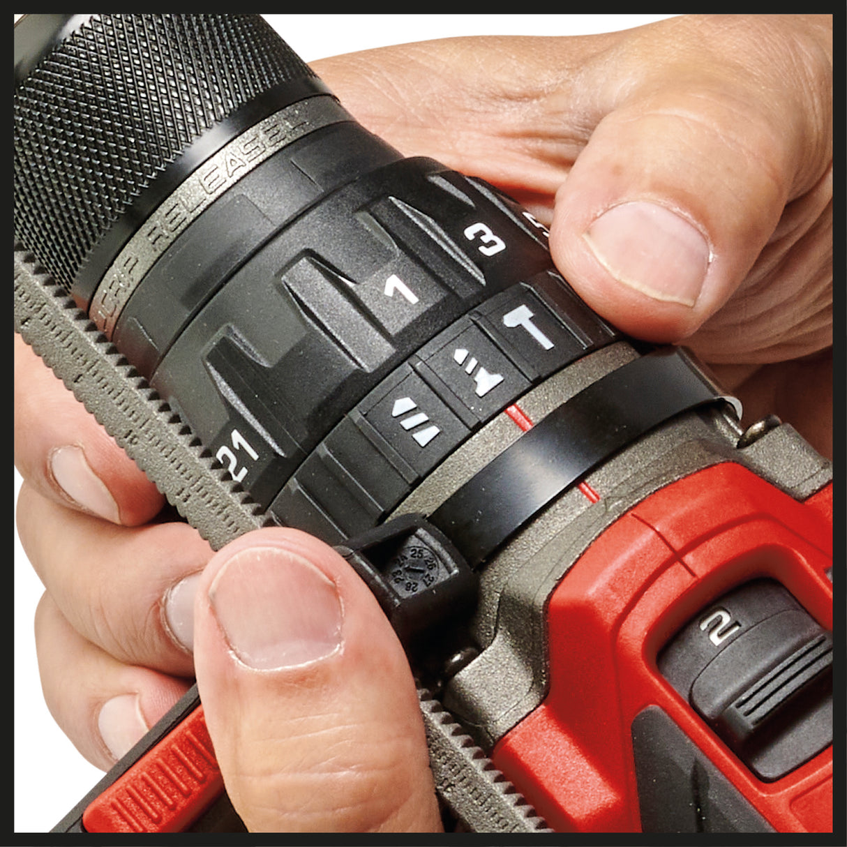 Masina de gaurit cu percutie fara fir Einhell Professional TP-CD 18/120 Li-i BL-Solo Power X-Change (18 V, fara perii, 120 Nm, functie percutie, mandrina 13 mm, 2 trepte, fara acumulator)