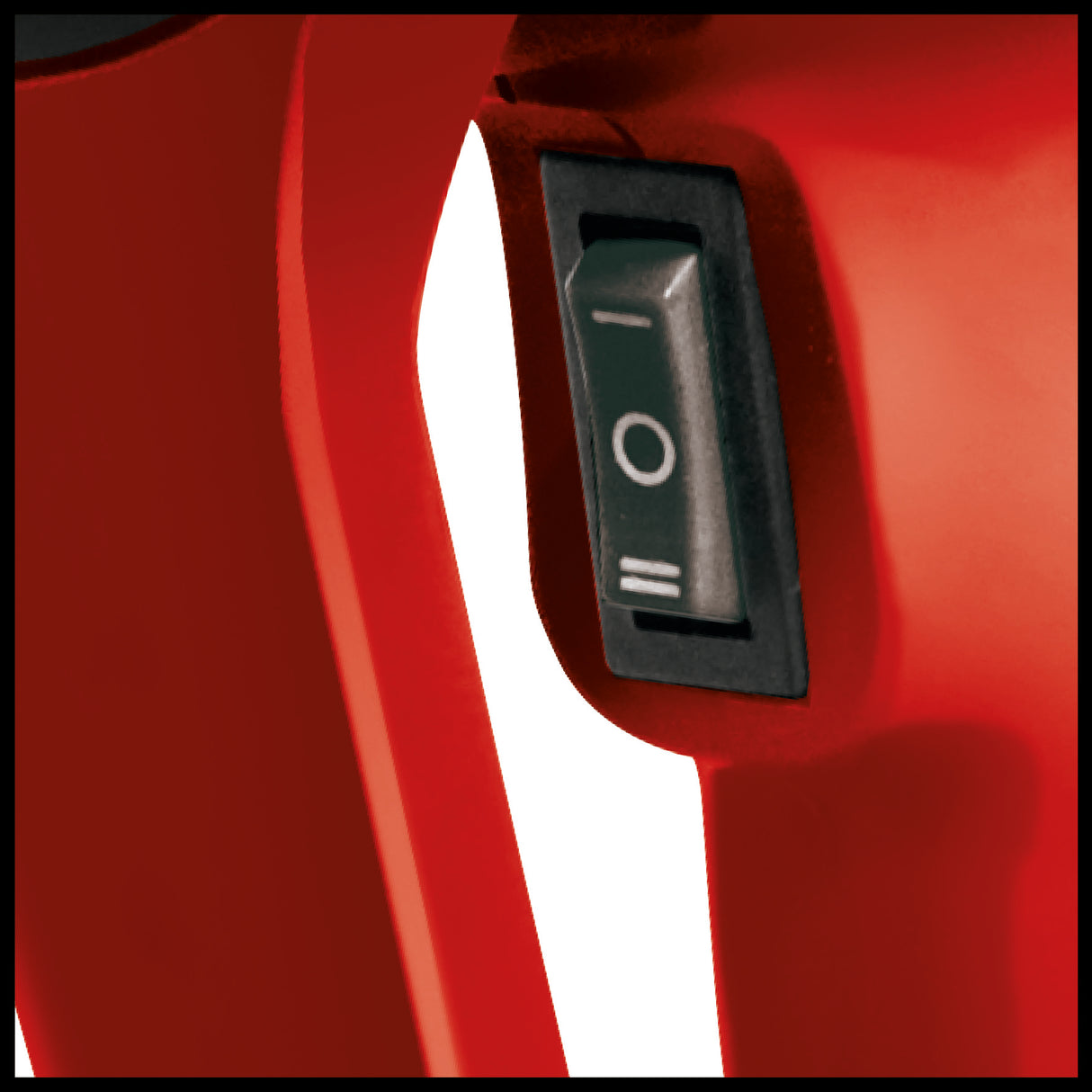 Einhell TH-HA 2000/1 hőlégfúvó, 2000 W, 2 hőmérséklet-beállítás 350°/550°C, túlmelegedés elleni védelem, 4 fúvókával és festékkaparóval