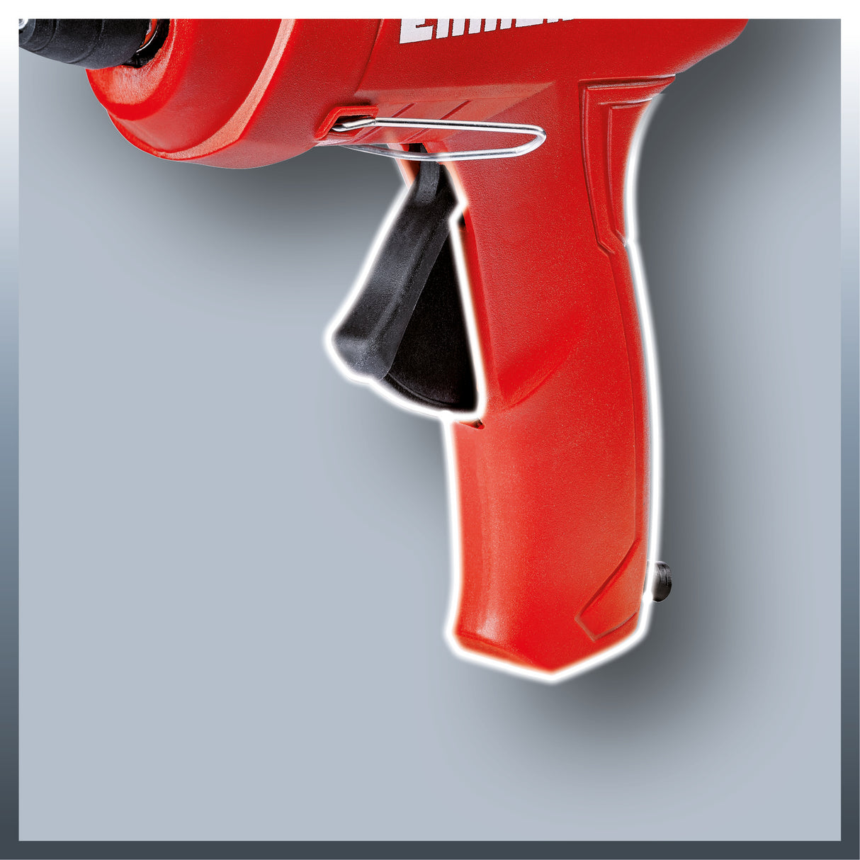 Pistol de lipit la cald Einhell TC-GG 30, alimentare mecanica, fereastra, bara de sustinere, incl. duza standard, duza plata si duza extensie, 3 batoane de lipit