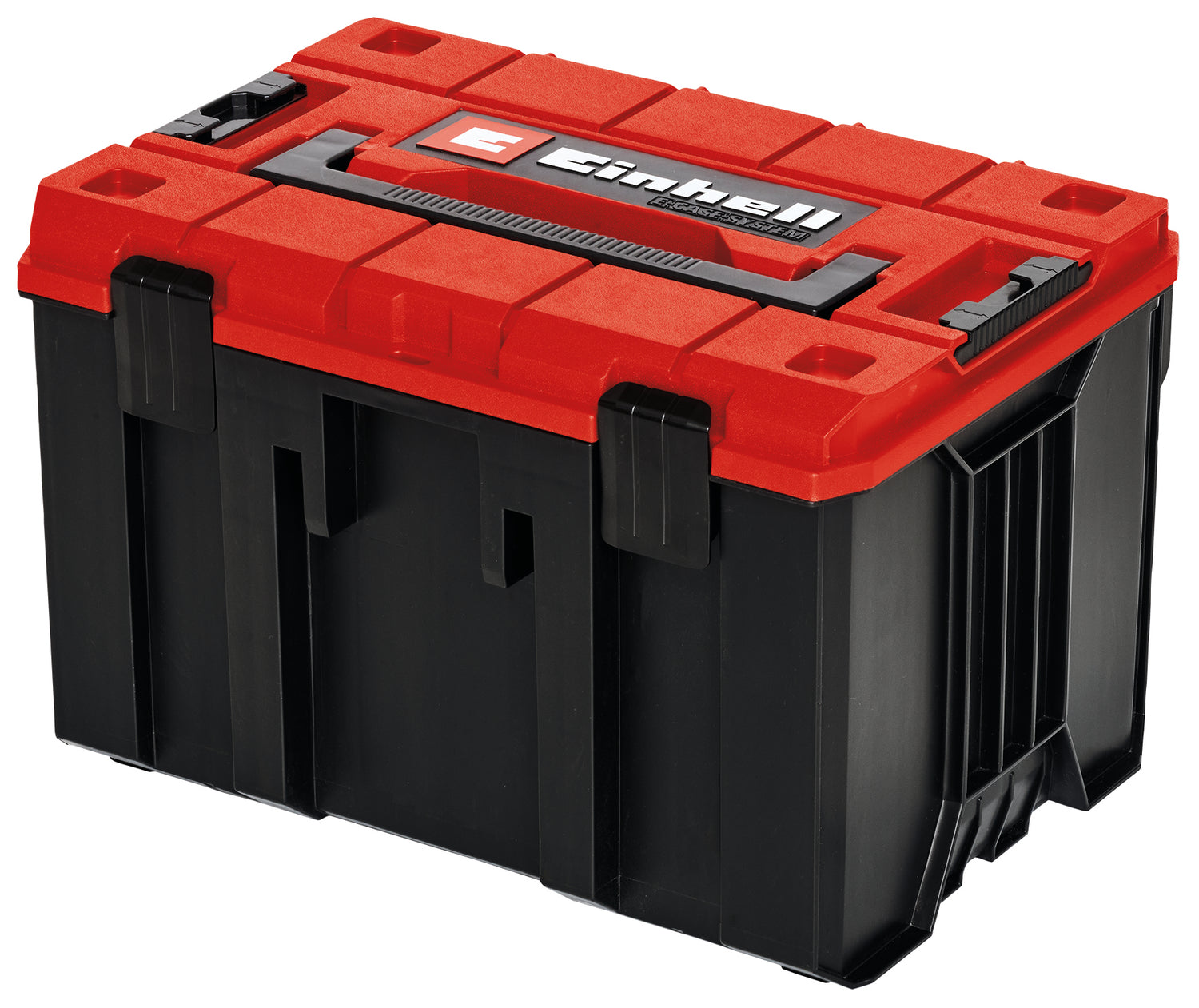Einhell Originale E-Case M láda (max. 90 kg, tartozékok és szerszámok univerzális tárolására és szállítására, egymásra rakható, összekapcsolható)