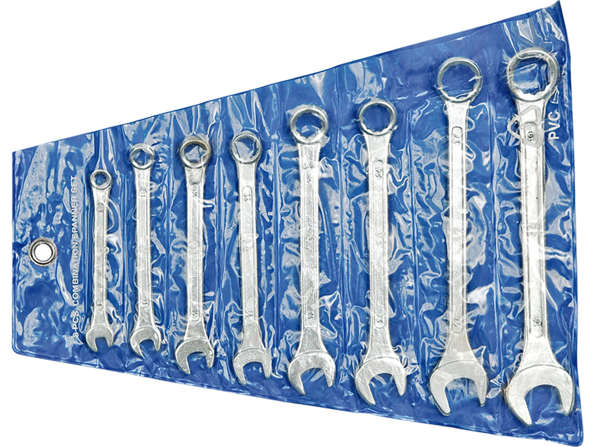 8 DARABOS NÉV NÉV NÉV 51580 KOMBINÁLT VILLÁSKULCS 6-19 MM