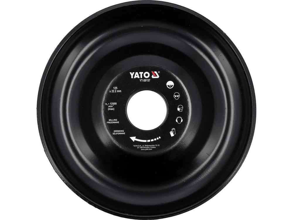 DISC RASPEL PENTRU LEMN 125MM Yato YT-59157