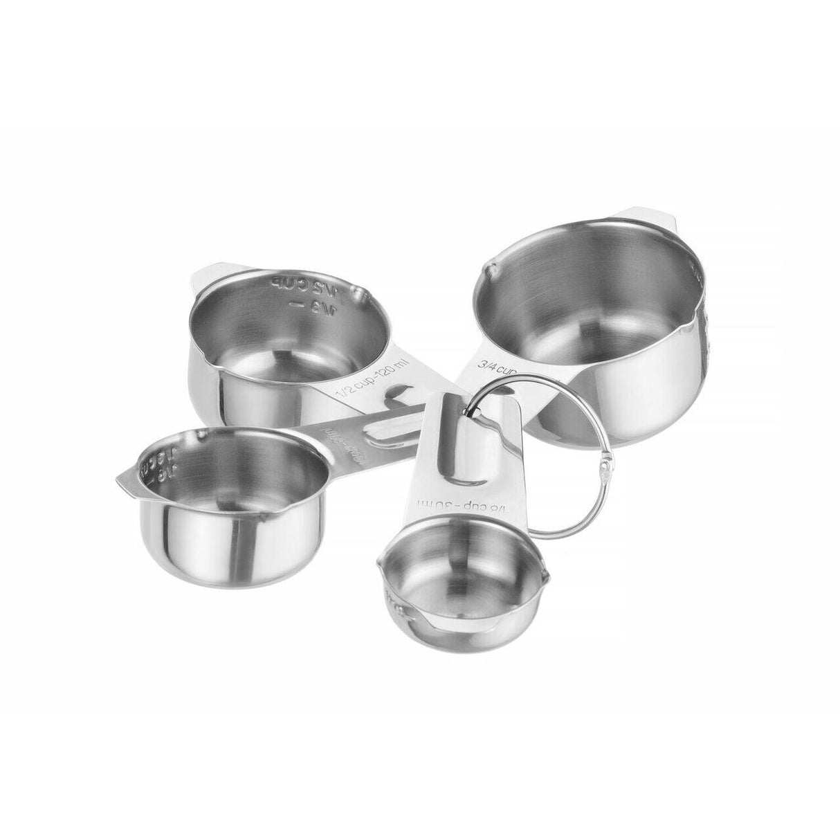 Cupa dozatoare - set 4 buc., HENDI, 135x80x(H)45mm
