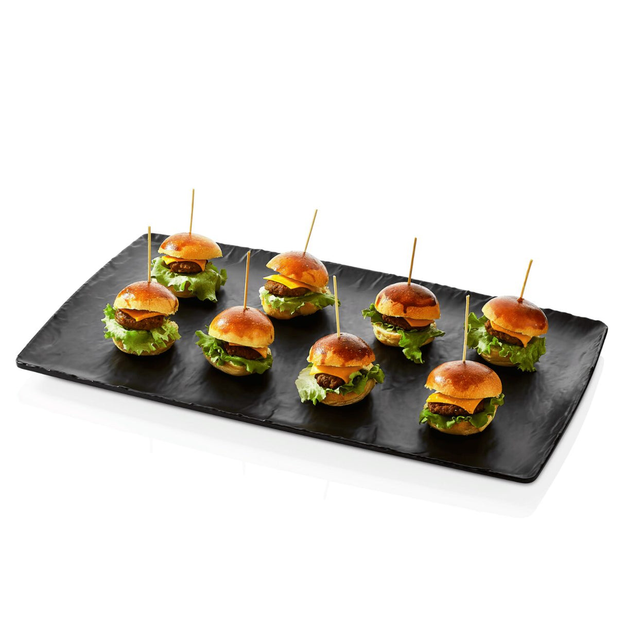 Platou melaminat negru , Rock, Fine Dine GN 1/1, 530x325mm