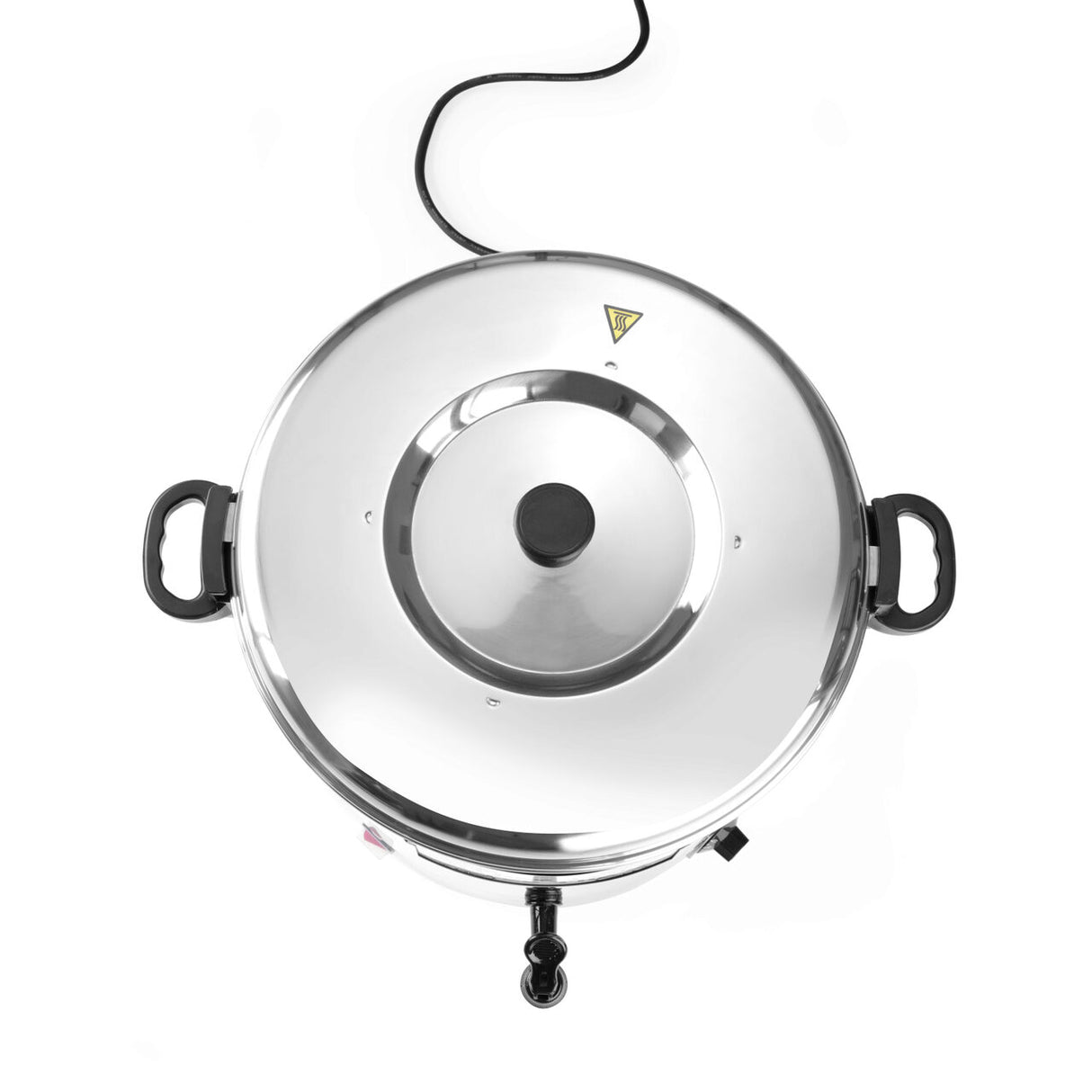 Boiler pentru bauturi fierbinti 30 lt, inox, termostat 0-100 gr C, 2200W, Hendi, 520x(H)500 mm, temperatura ajustabila de pana la 100 C, capac reversibil