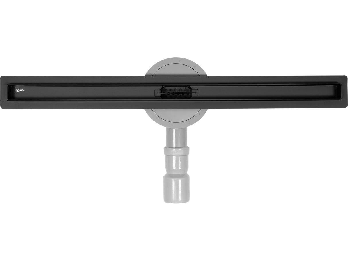 RIGOLA DUS SLIM FALA 71636 BLACK, 60 CM