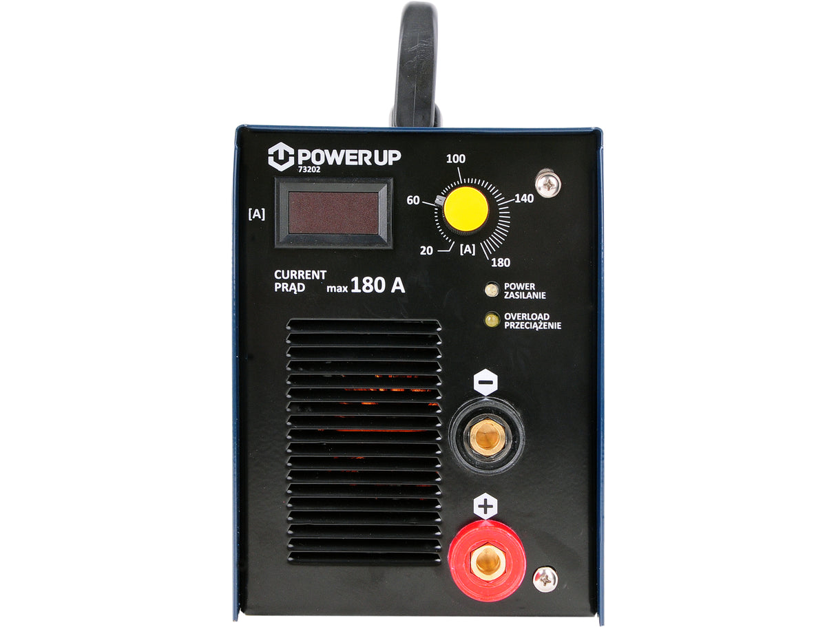 73202 MMA IGBT 180A INVERTERES HEGESZTŐGÉP POWER UP